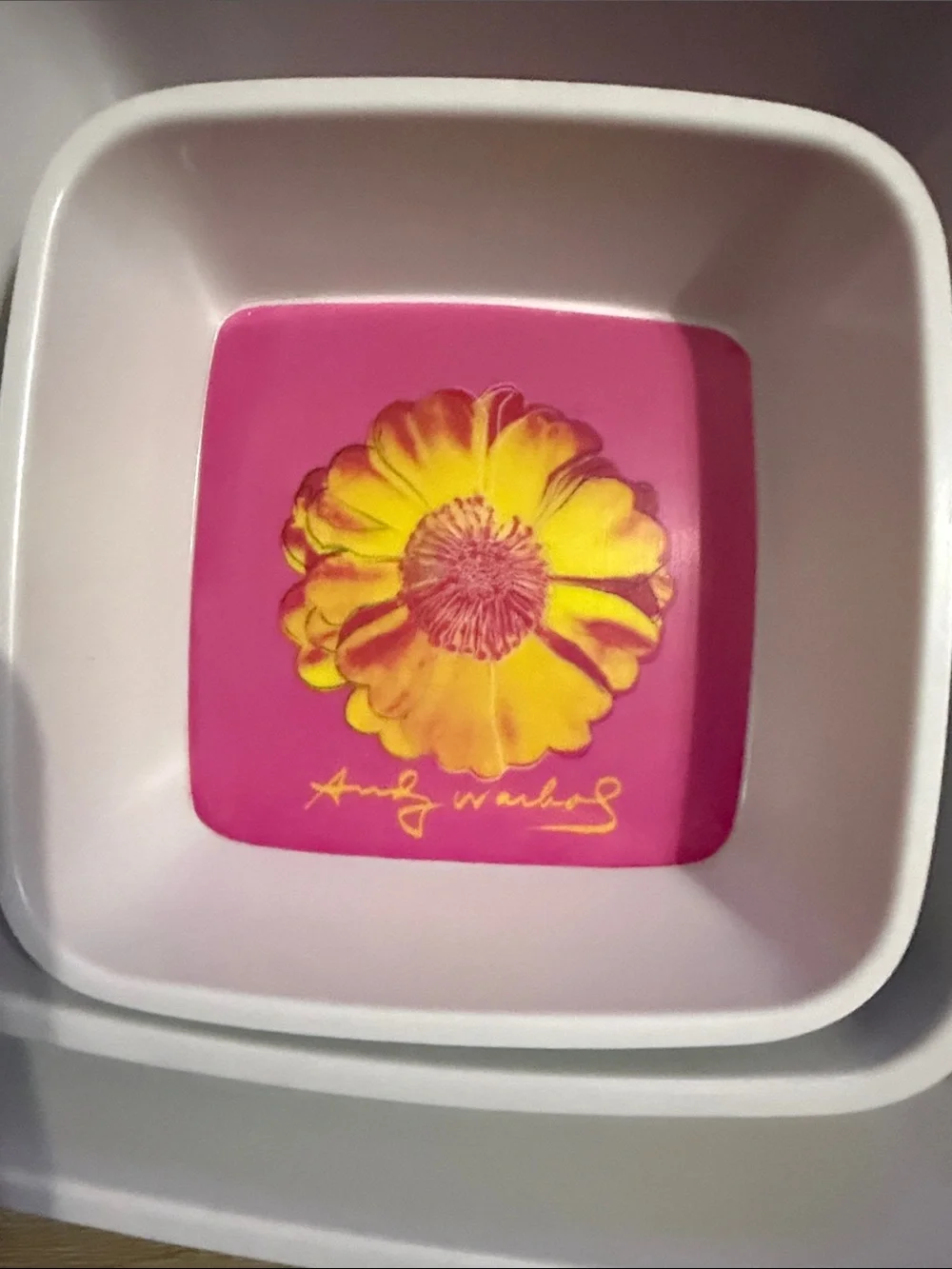 Gold-Lid Party Serving Bowl Set with Pink Floral Trays